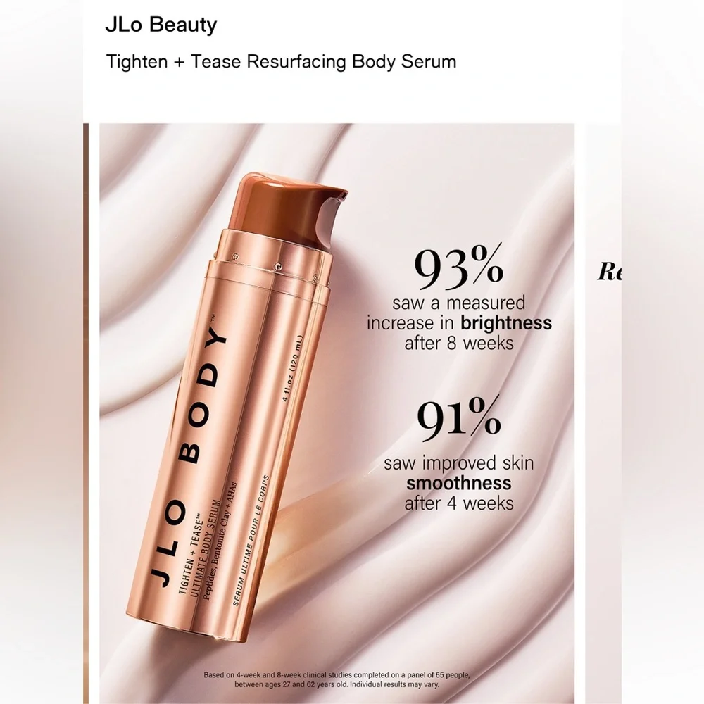 JLO BODY Tighten + Tease Ultimate Body Serum - Picture 5 of 5
